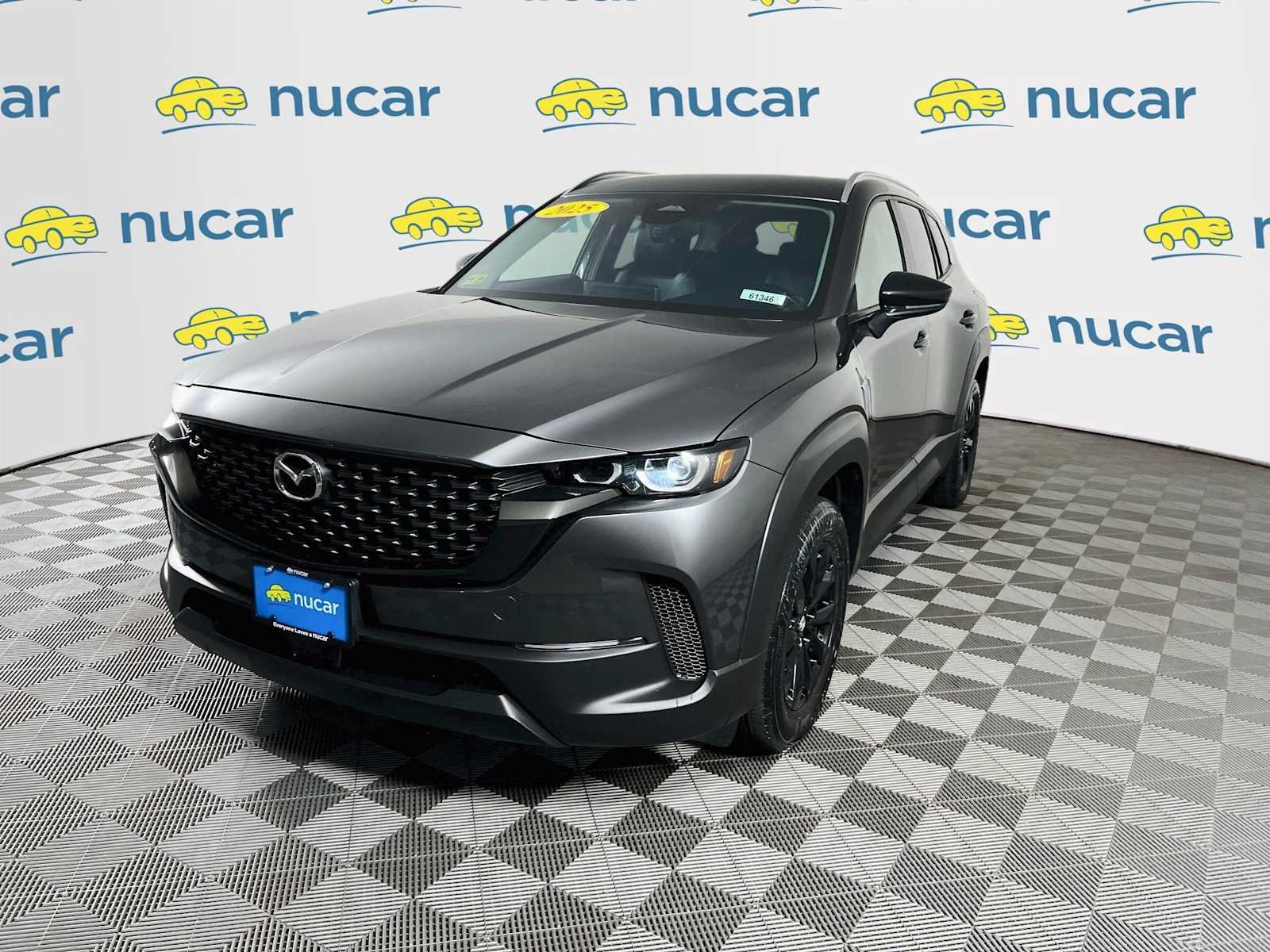 Used 2025 Machine Gray Metallic Mazda Preferred Package image 3