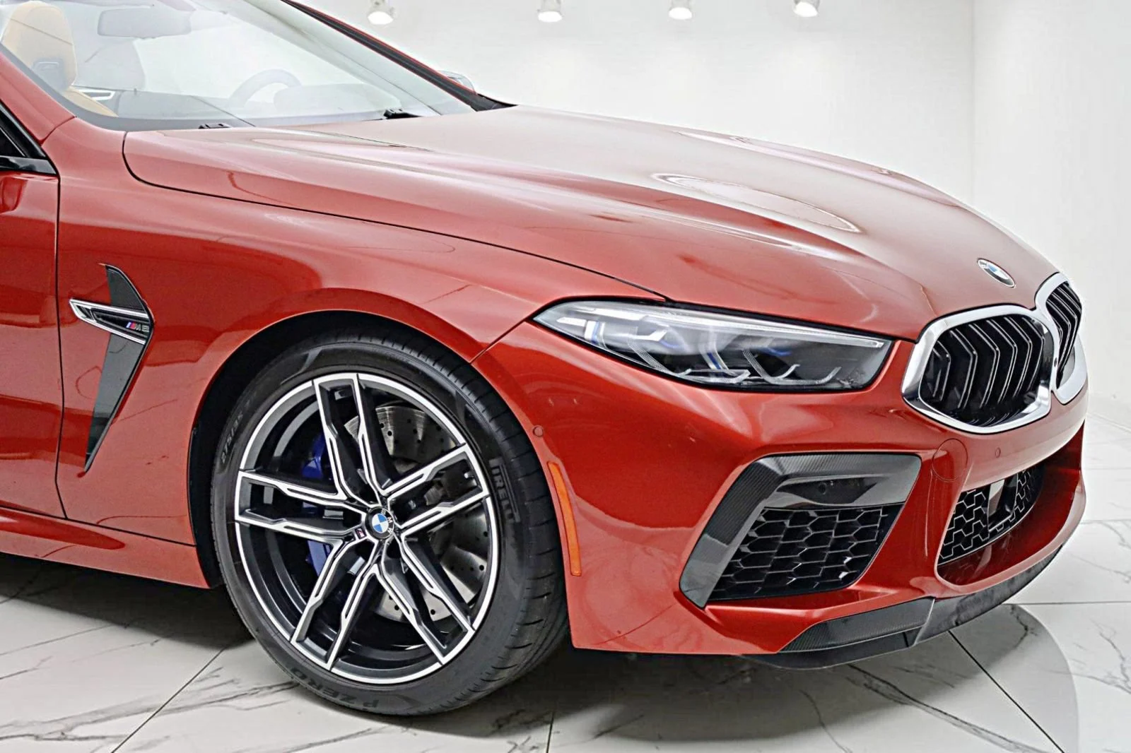 Used 2020 Motegi Red Metallic BMW Convertible image 16