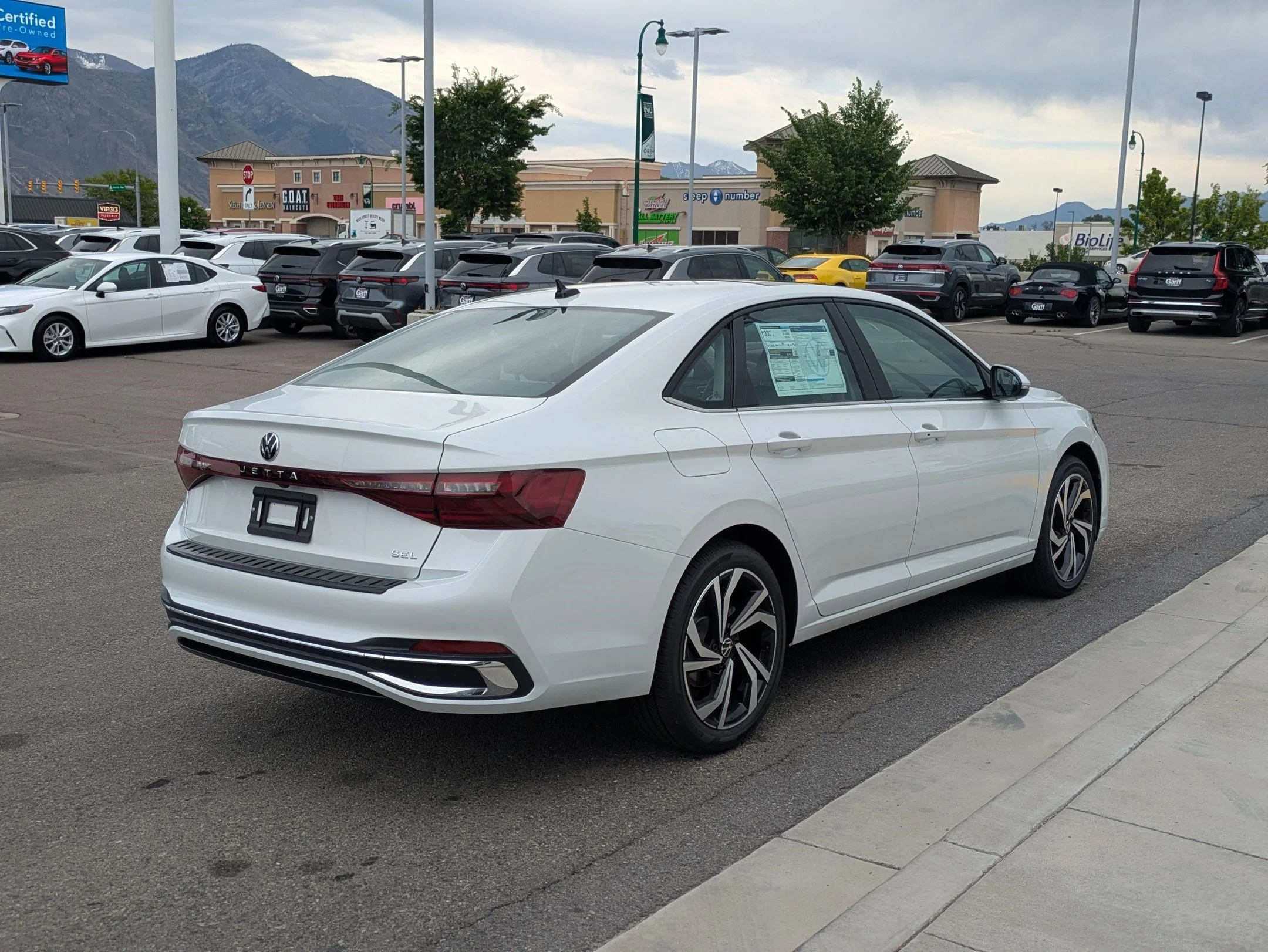 New 2026 Opal White Pearl Volkswagen SEL image 3