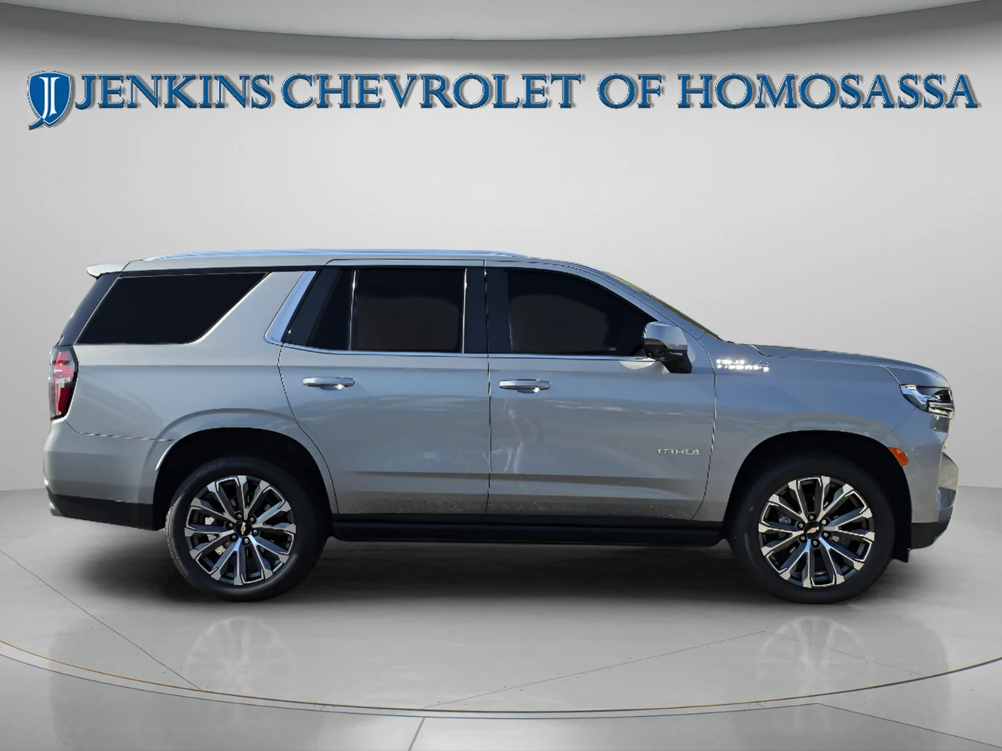 Used 2024 Sterling Gray Metallic Chevrolet High Country image 3