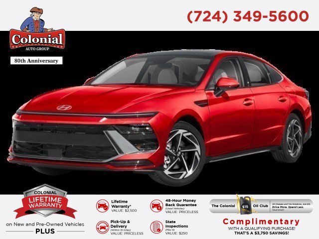 Used 2024 Red Hyundai SEL image 1