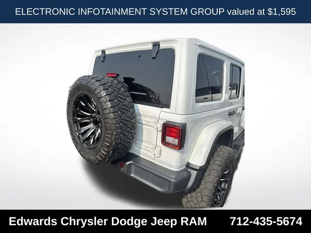 Certified Used 2018 White Jeep Unlimited Rubicon image 3