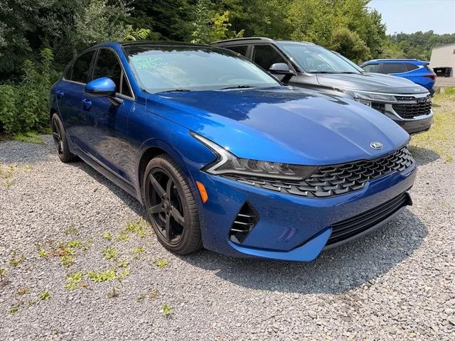 Used 2021 Blue Kia EX image 7