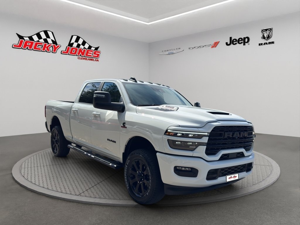 New 2026 Bright White Clear-Coat Exterior Paint RAM Laramie image 10
