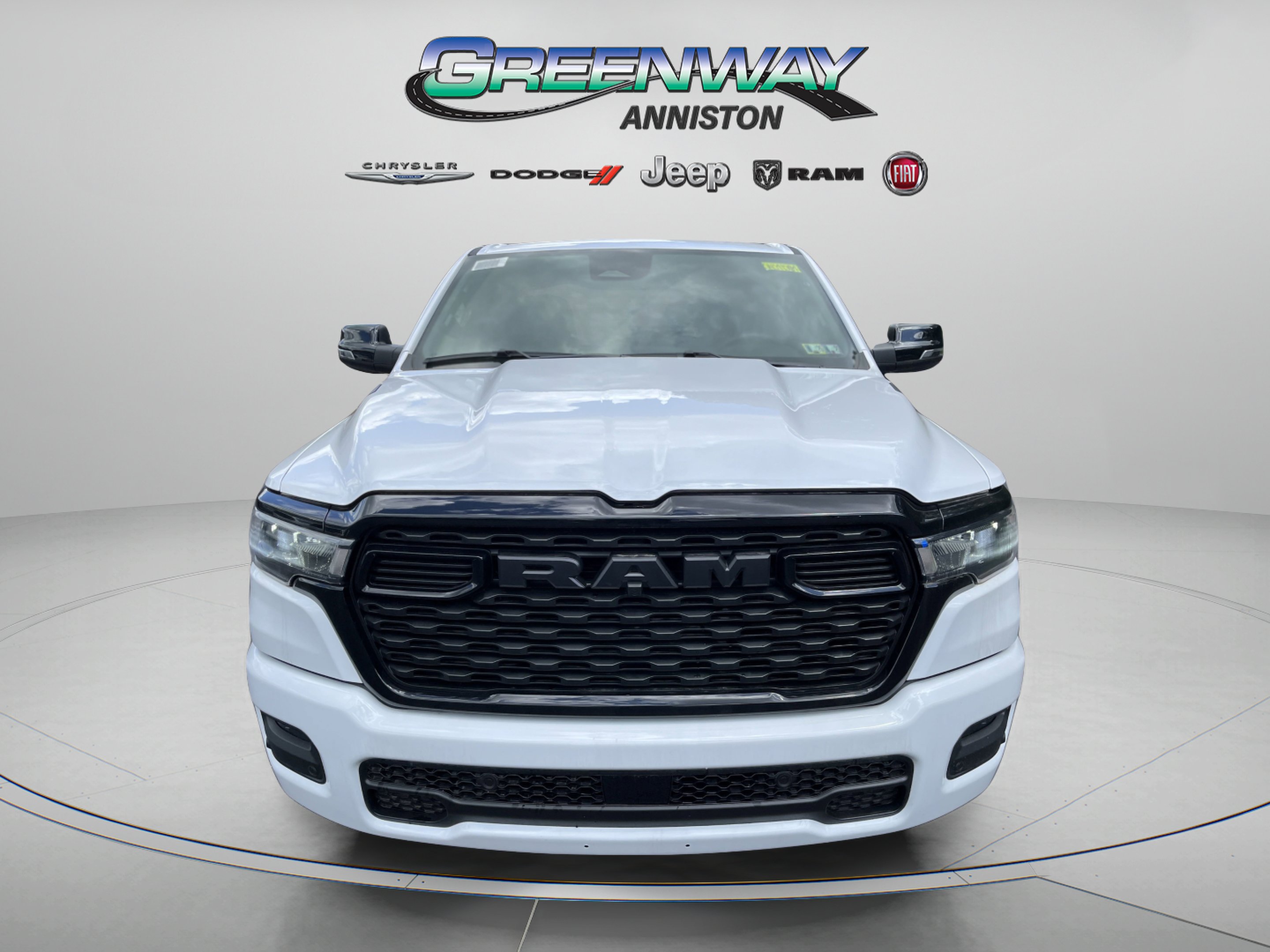 New 2025 Bright White Clear-Coat Exterior Paint RAM Big Horn image 3