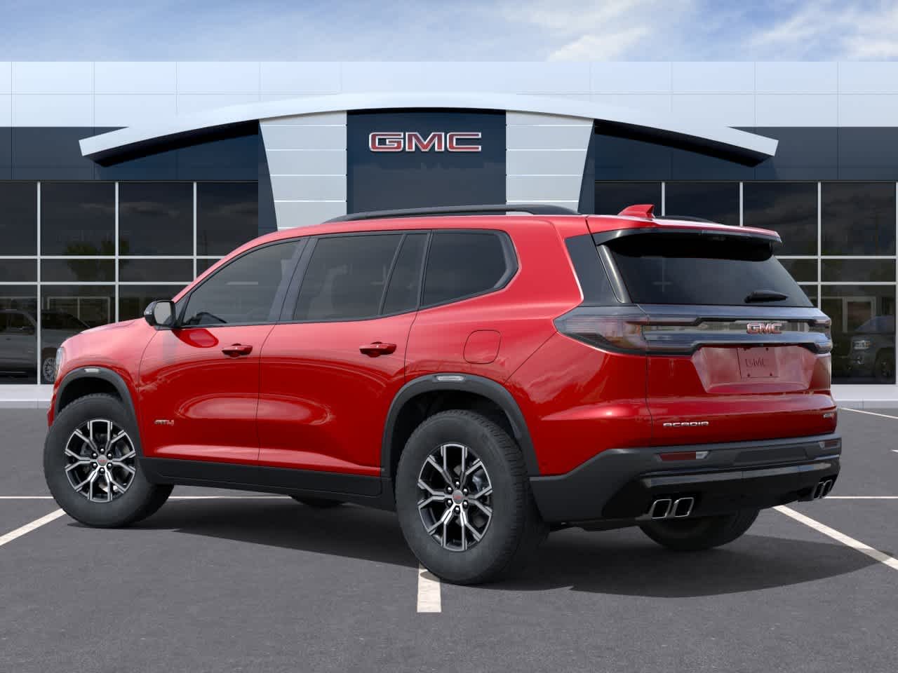 New 2026 Volcanic Red Tintcoat GMC AT4 image 3