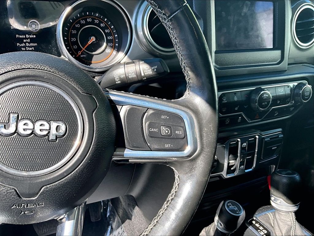 Used 2020 Black Clearcoat Jeep Unlimited Sahara image 19