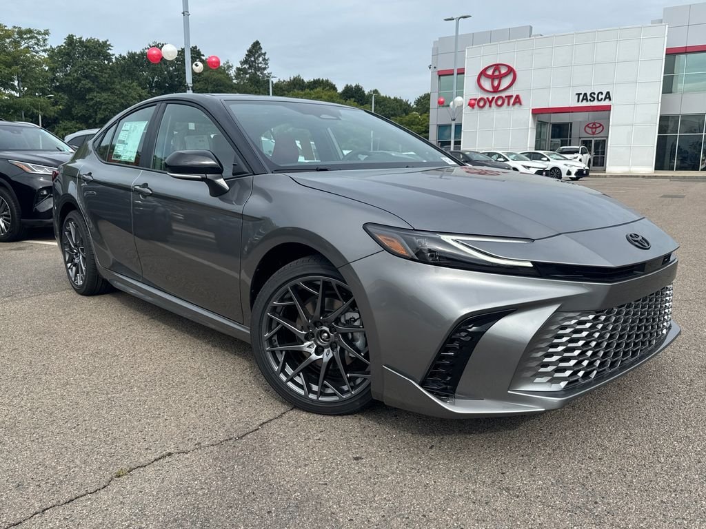 New 2026 Heavy Metal with Midnight Black Metallic roof Toyota XSE image 1