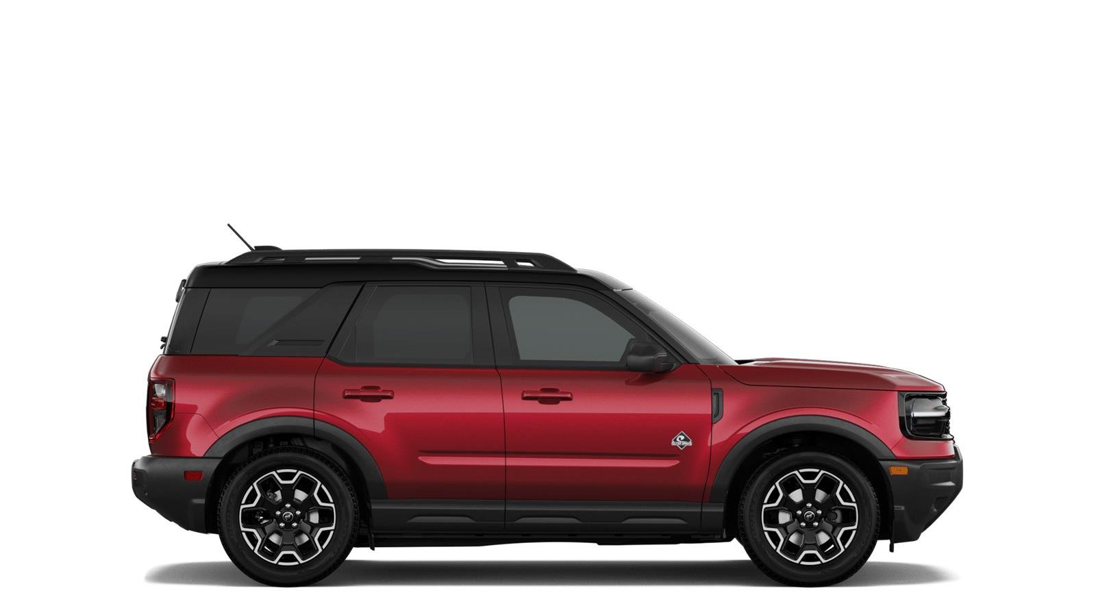 New 2026 Ruby Red Metallic Tinted Clearcoat Ford Outer Banks image 5