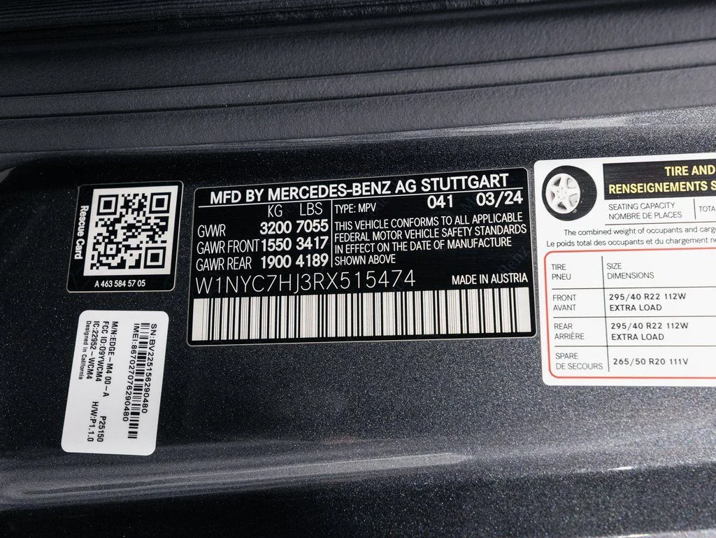 Used 2024 MANUFAKTUR Graphite Metallic Mercedes-Benz G 63 AMG® image 40