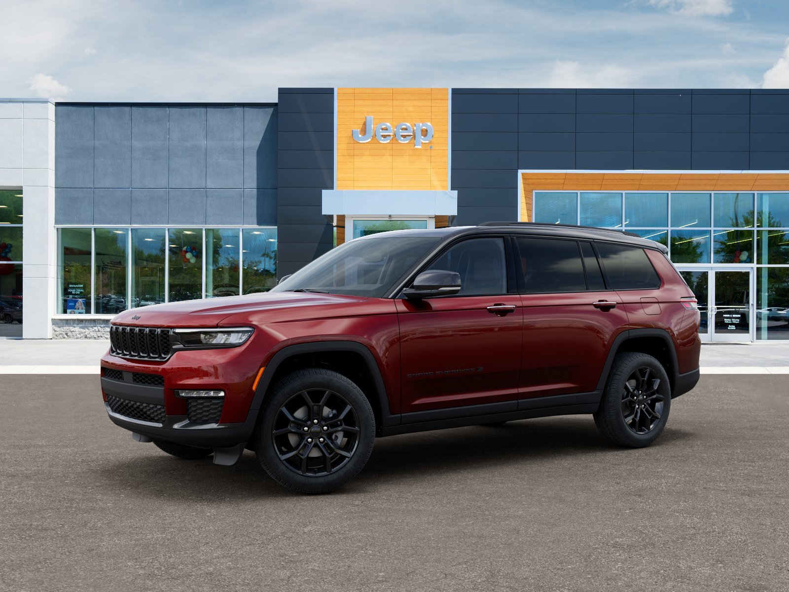 New 2025 Velvet Red Pearl-Coat Exterior Paint Jeep Limited image 28