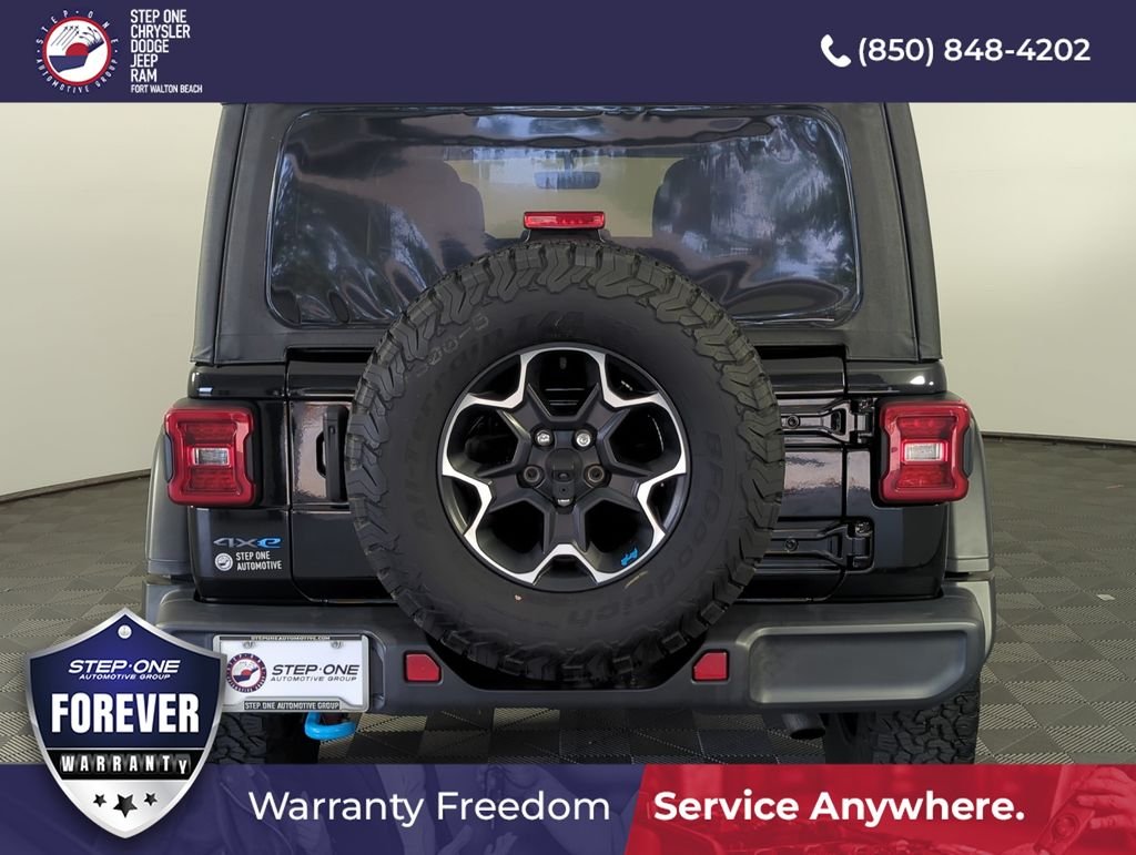 Used 2023 Black Jeep Rubicon 4xe image 5