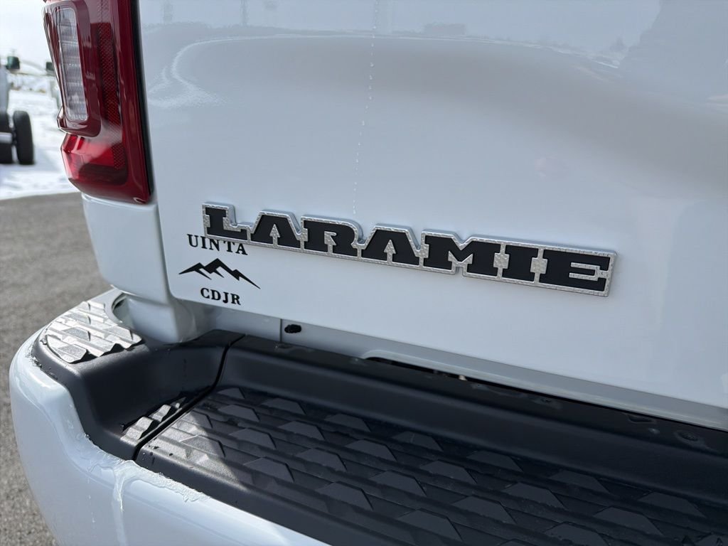 New 2026 Bright White Clear-Coat Exterior Paint RAM Laramie image 6