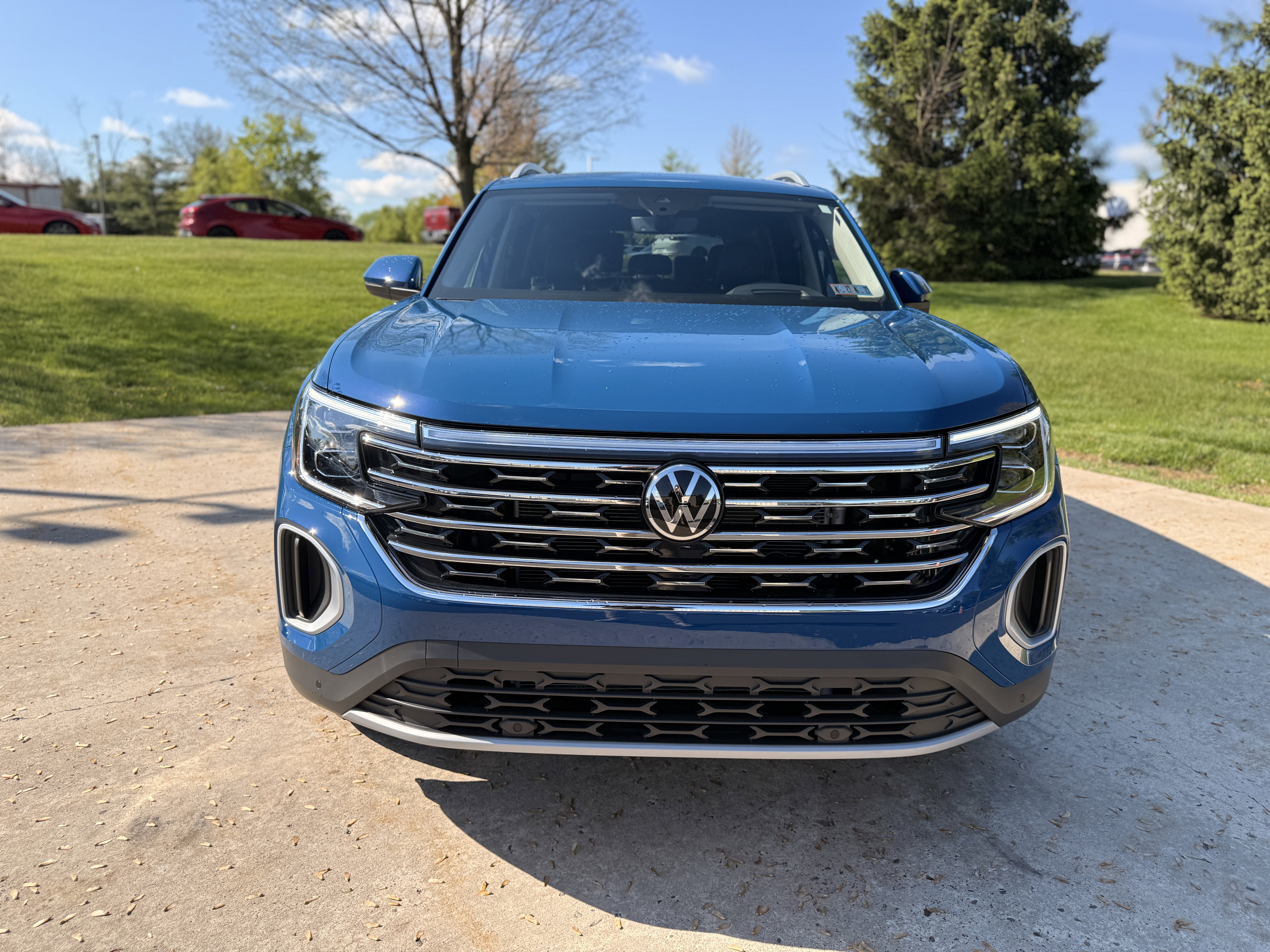 Certified Used 2025 Mountain Lake Blue Metallic Volkswagen 2.0T SEL image 10