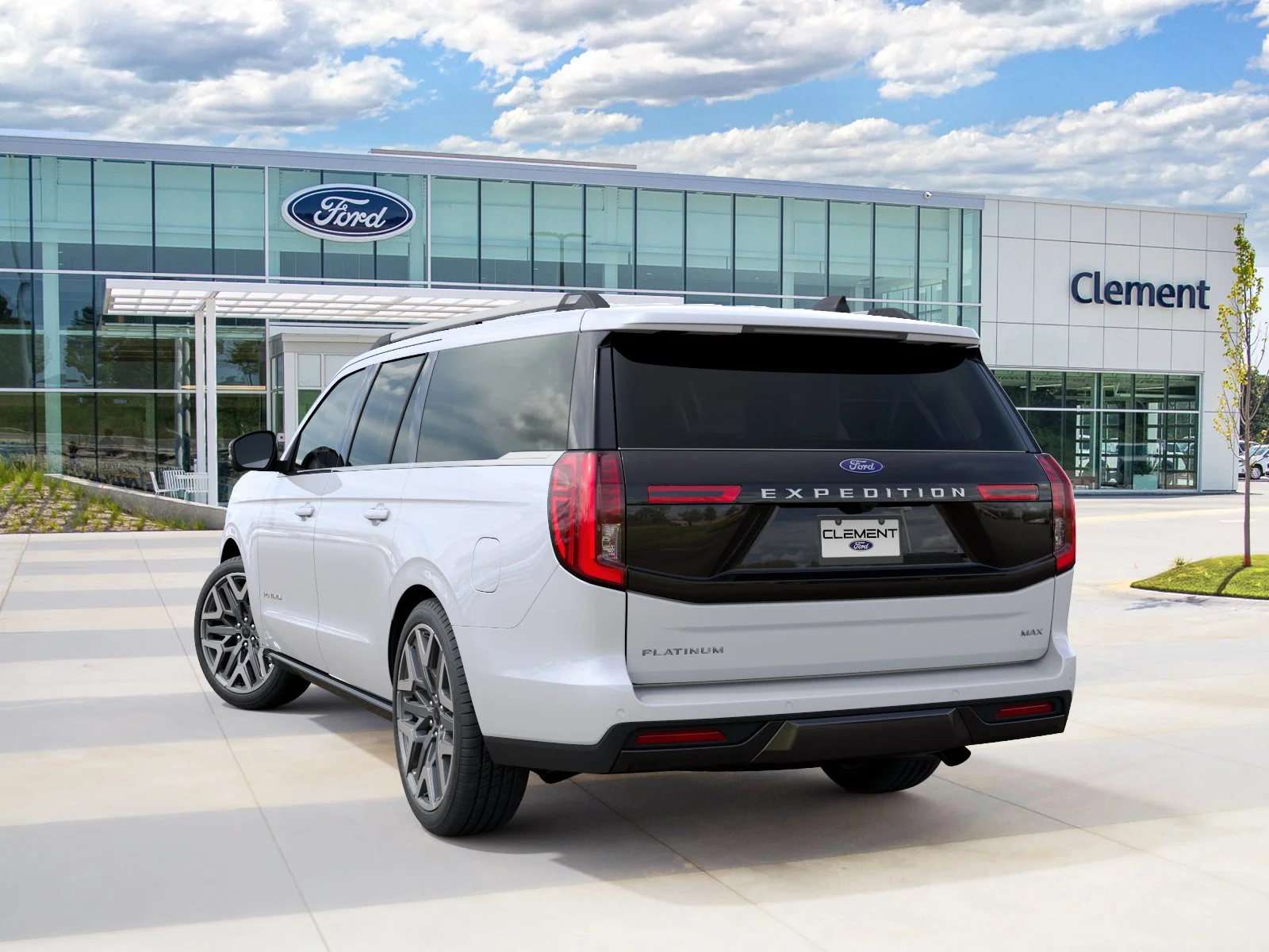 New 2027 Star White Metallic Tri-Coat Ford MAX Platinum image 8