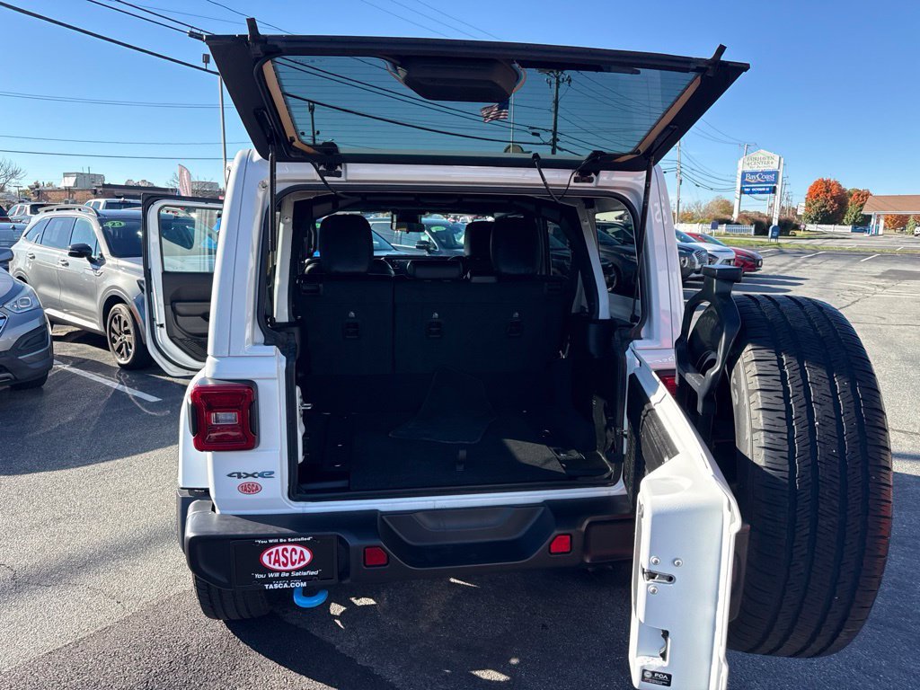 Used 2024 White Jeep Sahara 4xe image 13