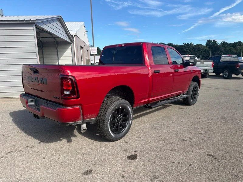 New 2027 Molten Red Pearlcoat RAM Black Express image 3