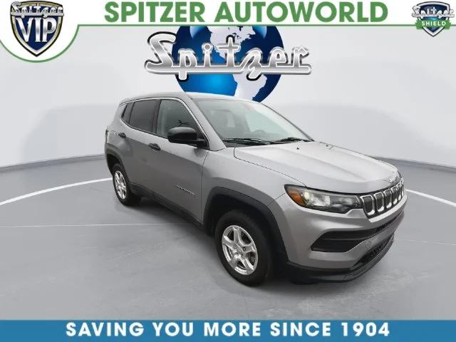 Used 2022 Silver Jeep Sport image 2