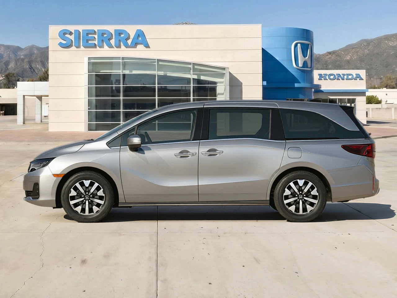 New 2026 Solar Silver Metallic Honda EX-L image 2