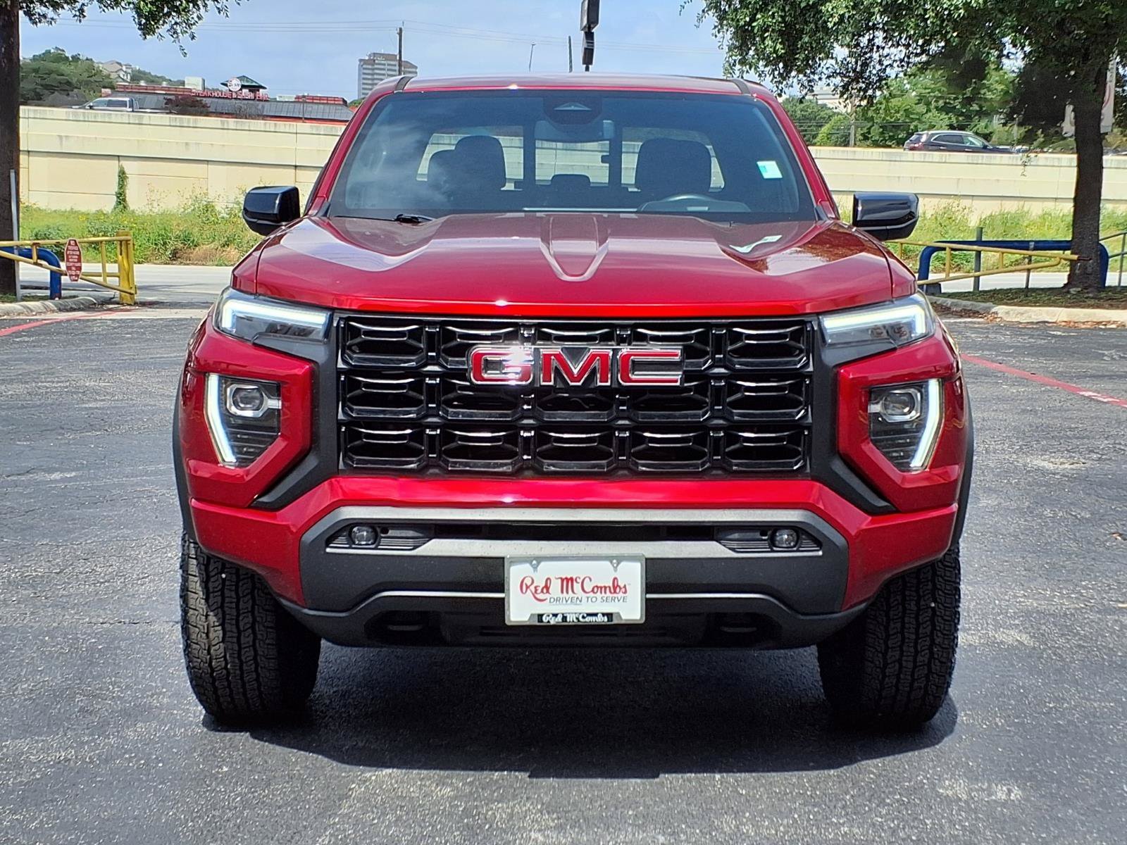 Used 2024 Volcanic Red Tintcoat GMC 2WD Elevation image 2