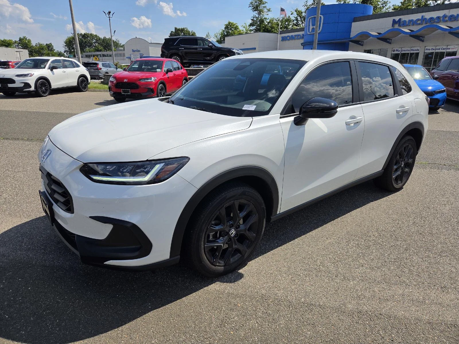 Used 2024 Platinum White Pearl Honda Sport image 3