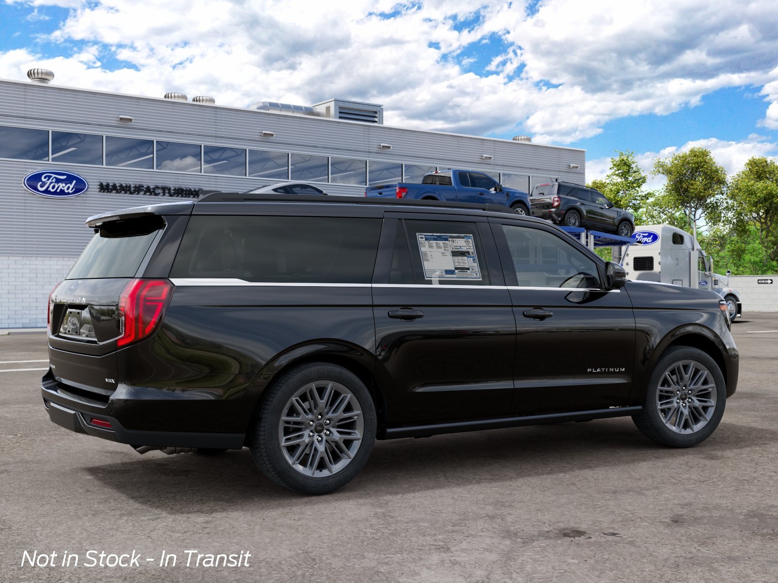 New 2027 Agate Black Metallic Ford MAX Platinum image 6
