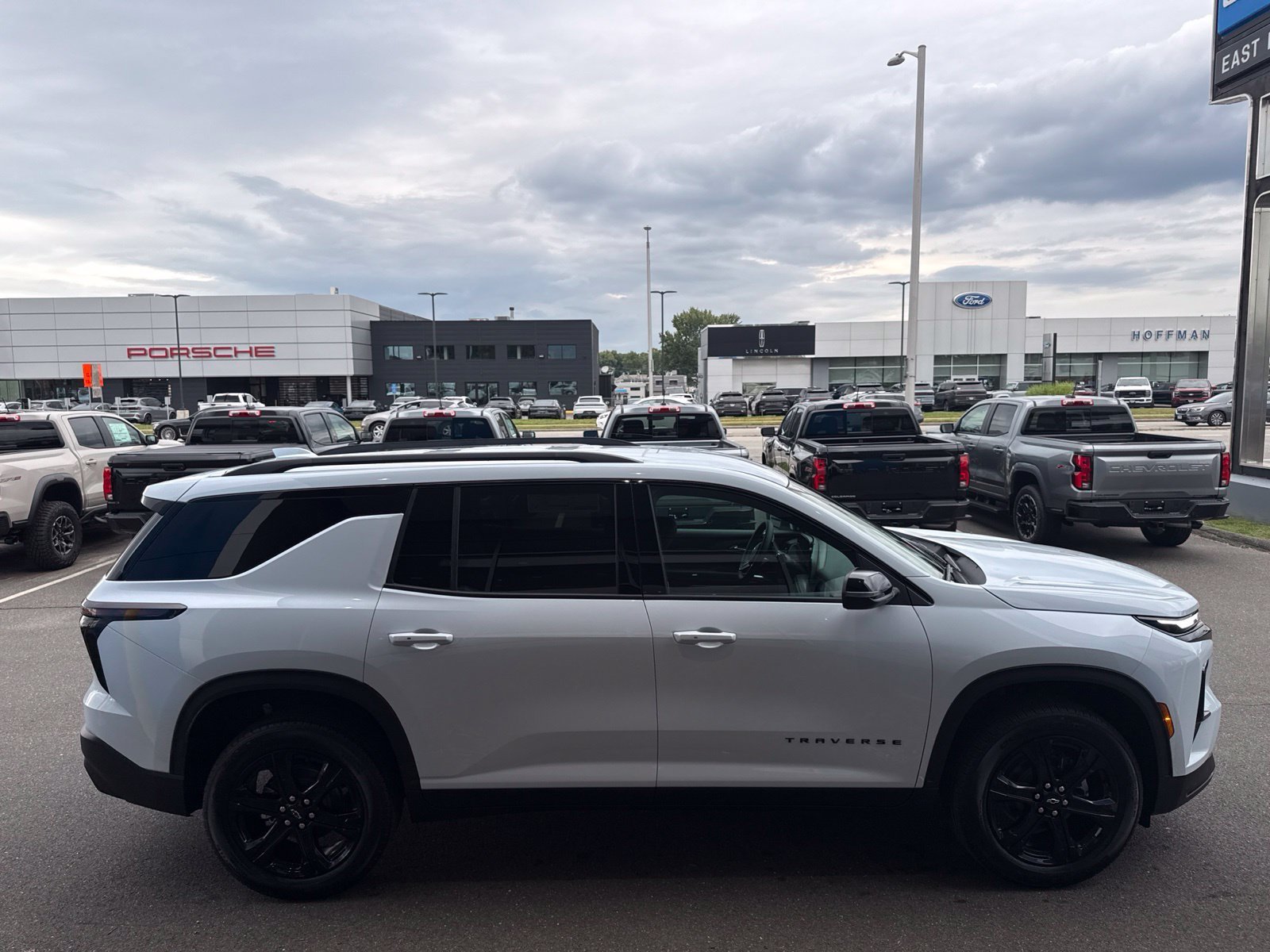 New 2027 Polar White Tricoat Chevrolet LT Midnight Edition with Evotex Seating image 5