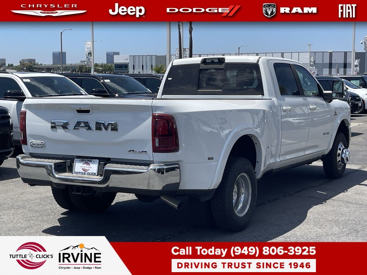 New 2026 Bright White Clearcoat RAM Longhorn image 6