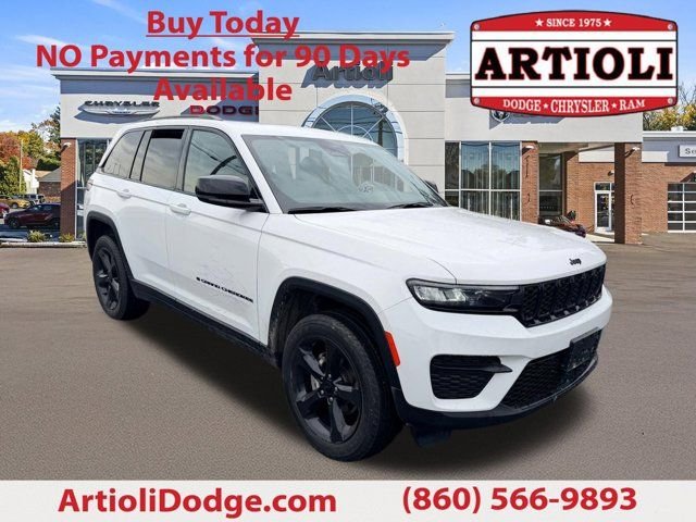 Certified Used 2023 White Jeep Altitude X image 1