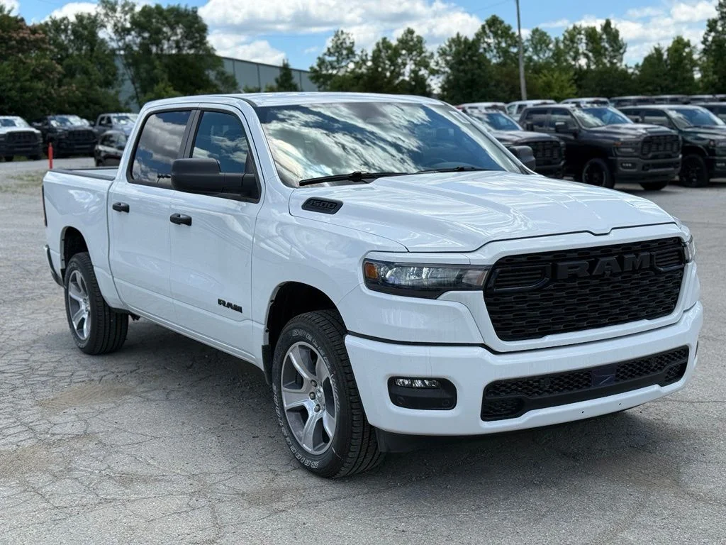 New 2026 Bright White Clearcoat RAM Express image 4
