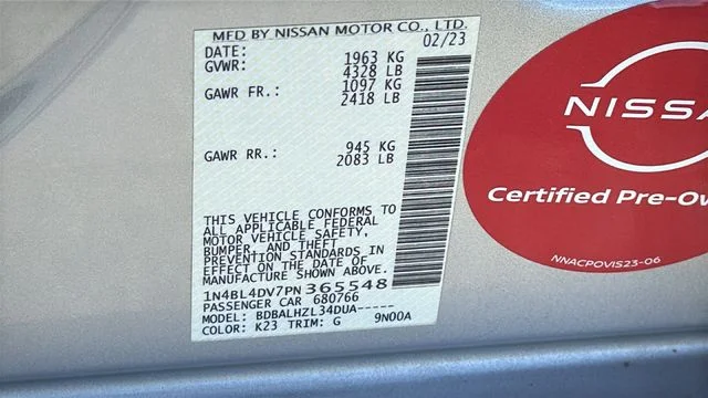 2023 Nissan Altima SV - Photo 30