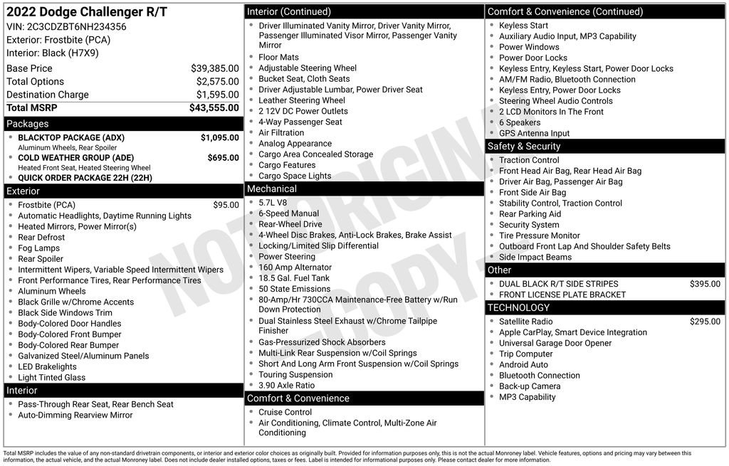 Used 2022  Dodge R/T image 2