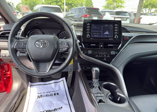 Used 2024 Supersonic Red Toyota SE image 3