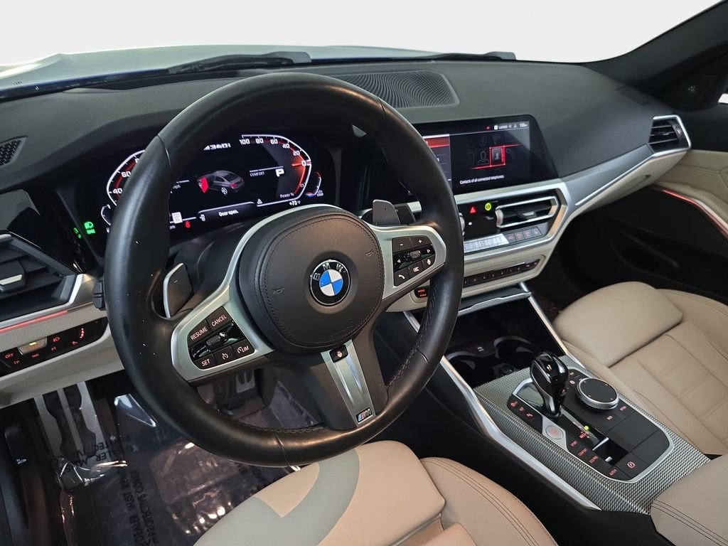 Used 2022 Portimao Blue Metallic BMW M340i image 18