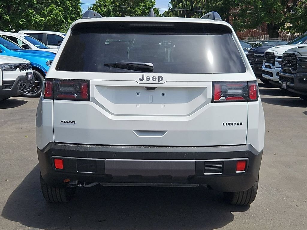 New 2026 Bright White Clear-Coat Exterior Paint Jeep Limited image 6