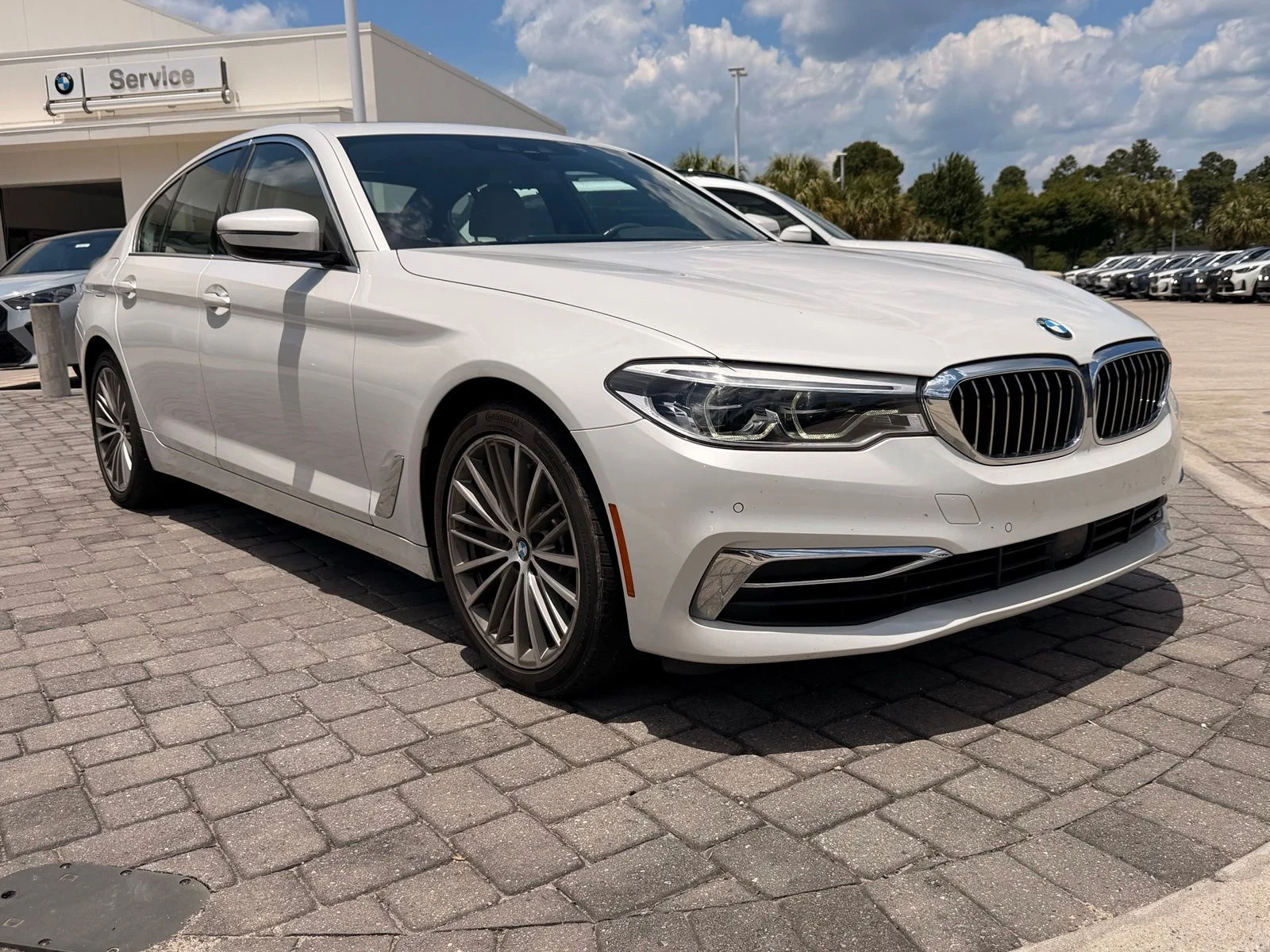 Used 2020 Mineral White Metallic BMW 540i image 7