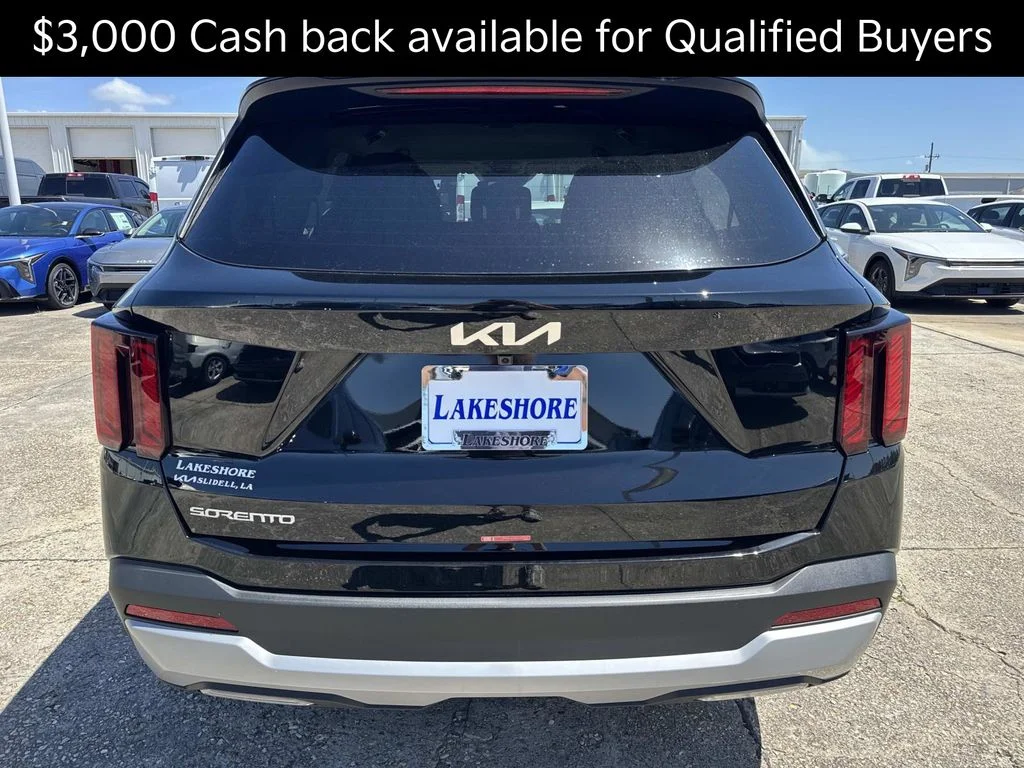 New 2026 Ebony Black Kia LX image 5