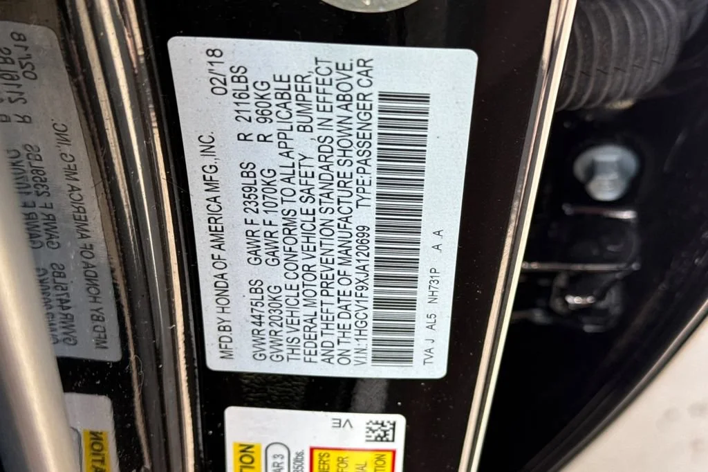 2018 Honda Accord Touring - Photo 29