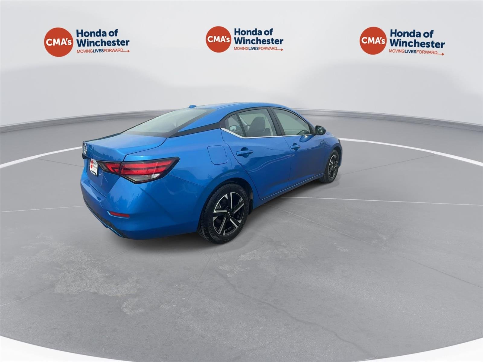 Used 2025 Electric Blue Metallic Nissan SV image 8