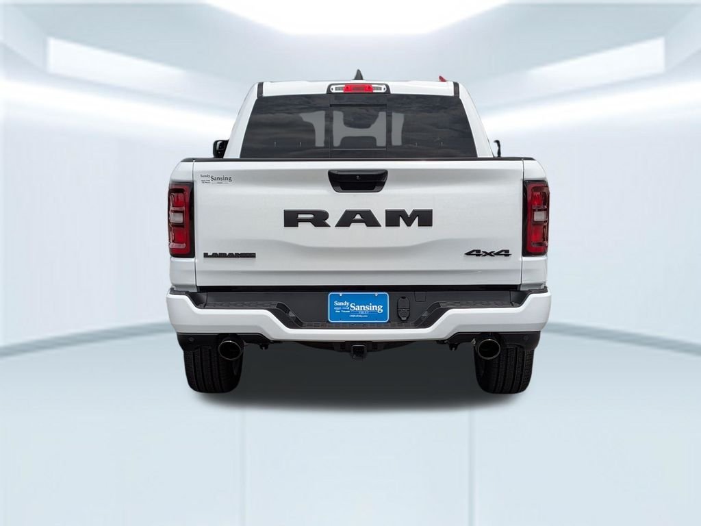 New 2026 Bright White Clear-Coat Exterior Paint RAM Laramie image 6