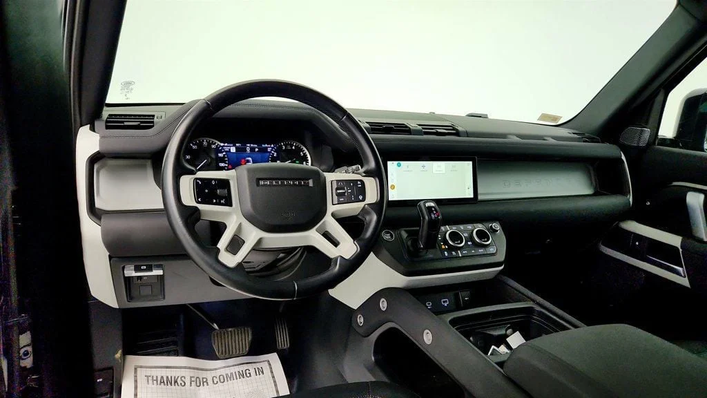 Used 2023 Santorini Black Metallic Land Rover 110 X-Dynamic SE AWD w/ Air Suspension & Cold Climate Pkgs + ACC image 13