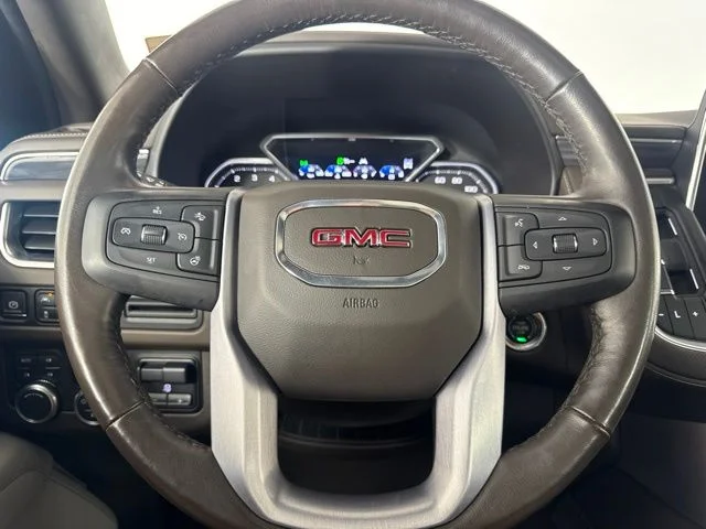 Certified Used 2021 White Frost Tri-Coat GMC SLT image 20