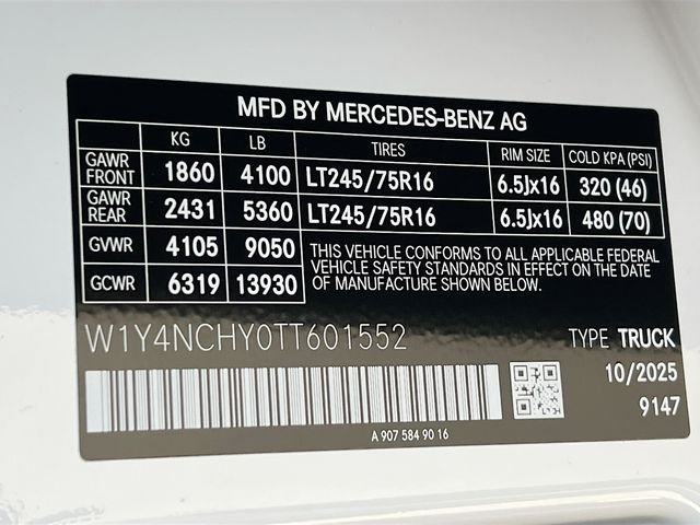 Used 2026 White Mercedes-Benz Cargo 170 WB image 20