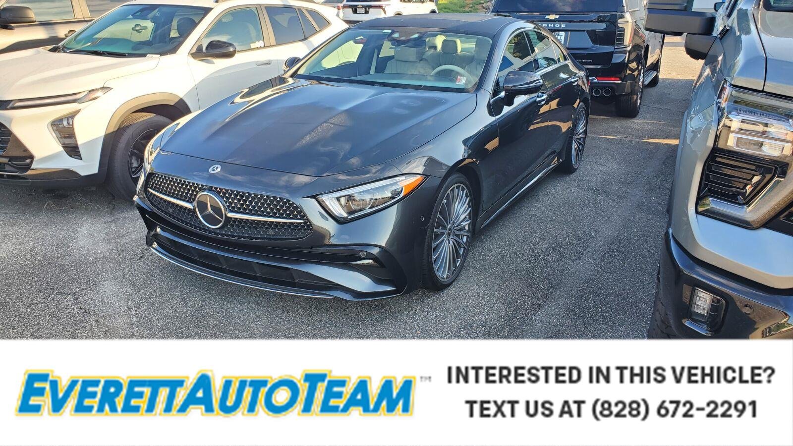 Graphite Gray Metallic 2023 Mercedes-Benz CLS Coupe All-Wheel Drive