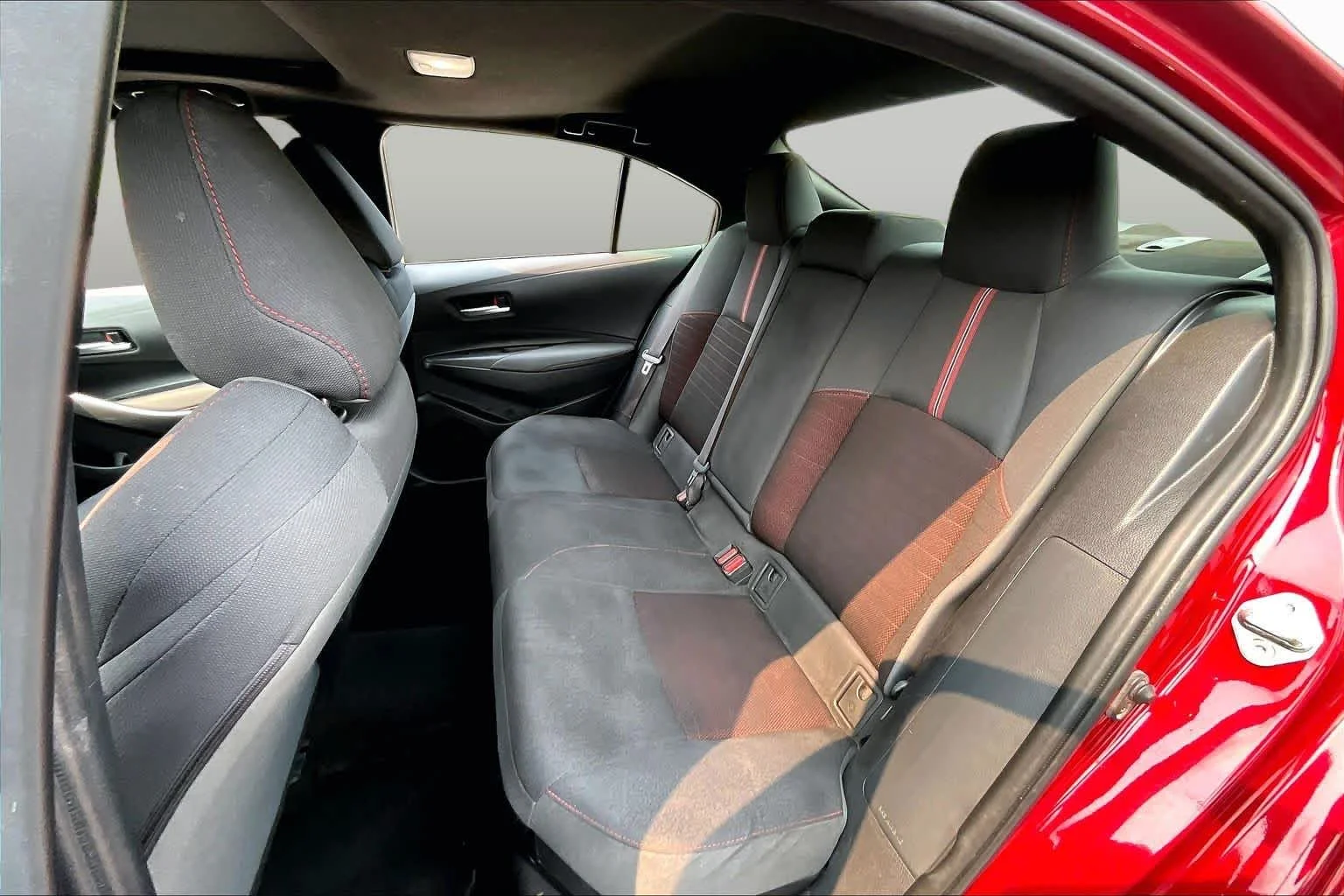 Used 2024 Ruby Flare Pearl Toyota Hybrid SE image 20