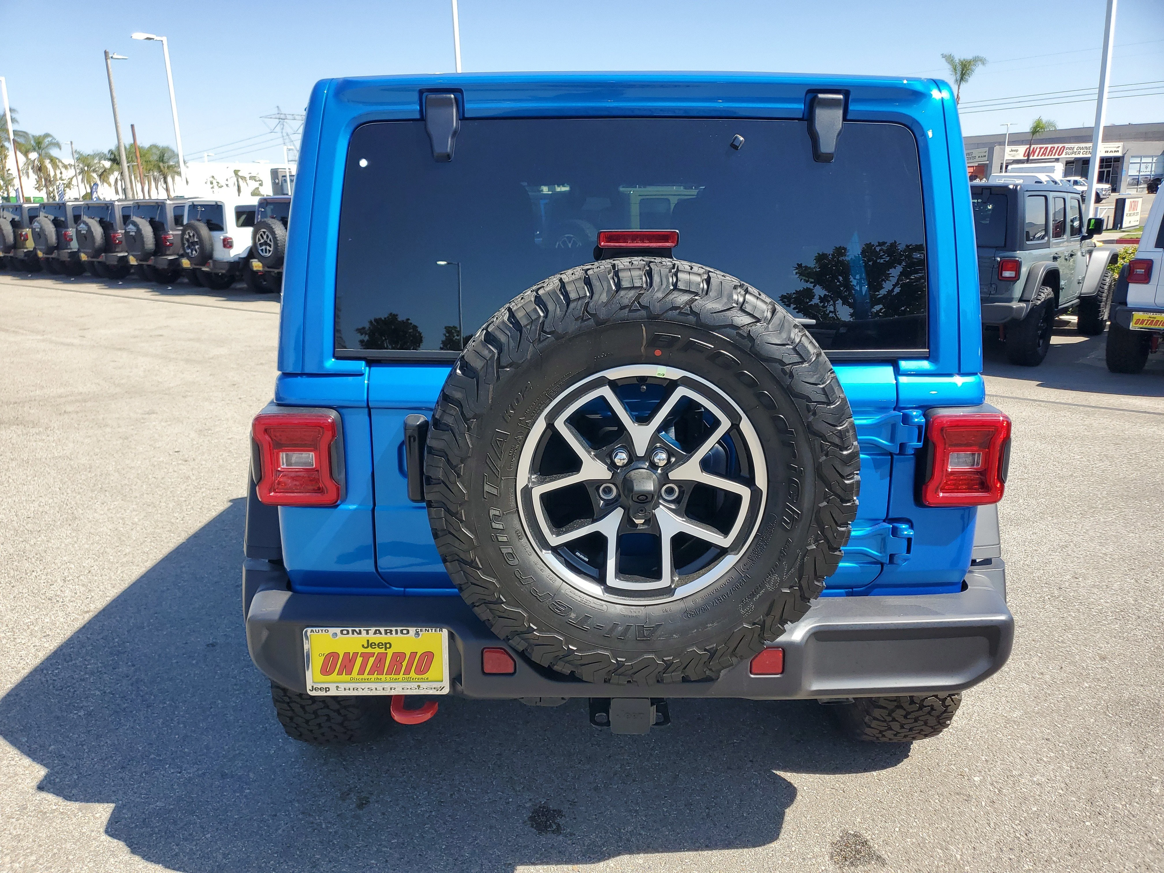 New 2026 Hydro Blue Pearlcoat Jeep Rubicon image 4