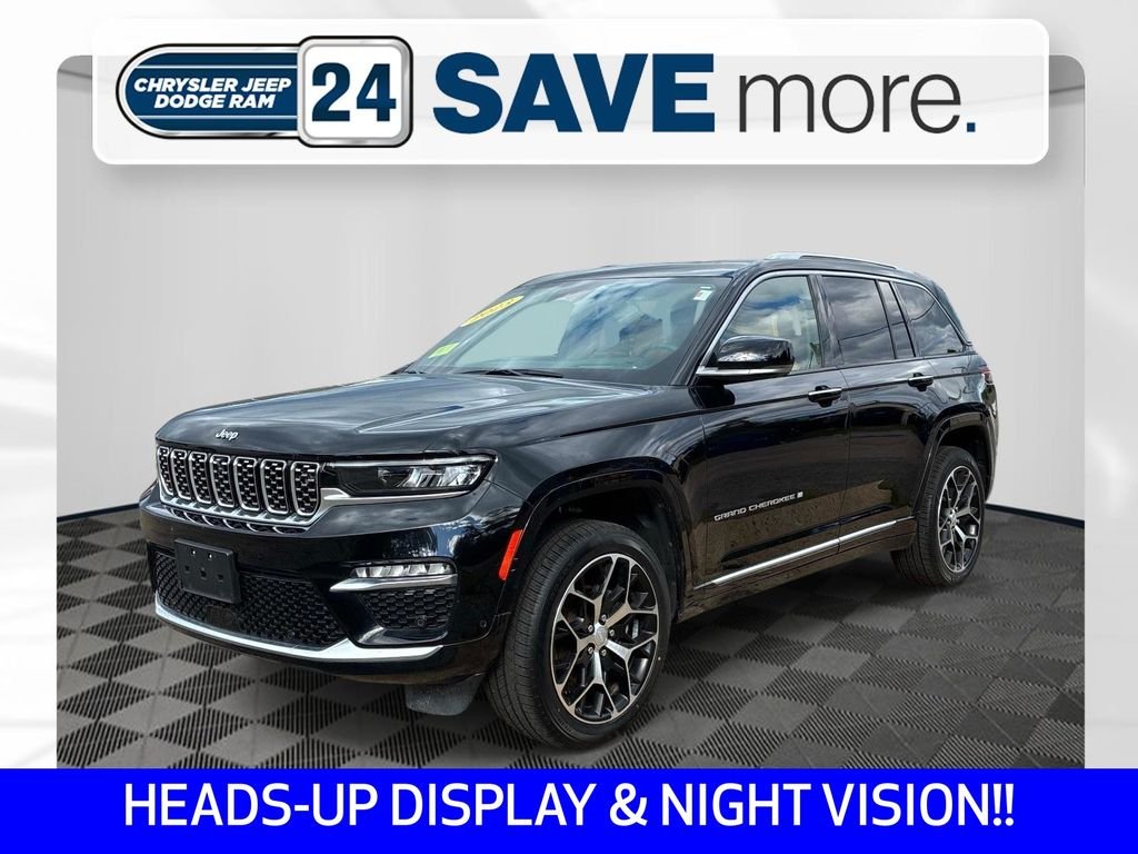 Used 2023 Black Jeep Summit Reserve image 1