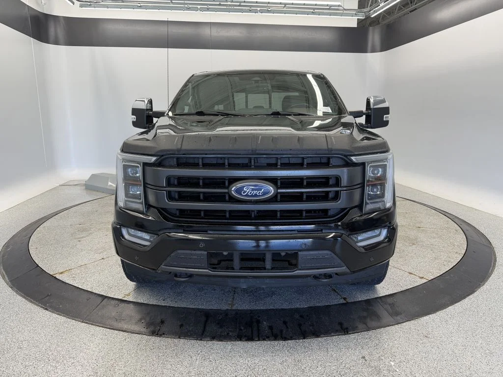 Certified Used 2021 Black Ford Lariat image 2