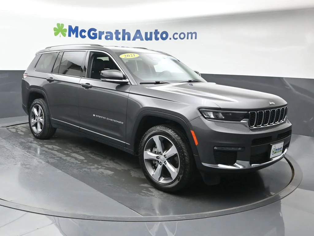 Certified Used 2021 Gray Jeep Limited image 2