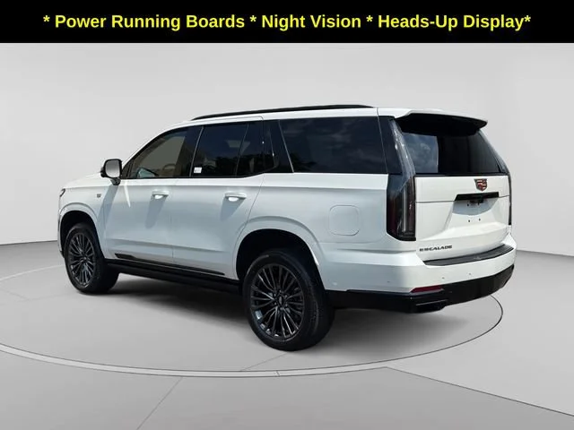 Used 2025 Crystal White Tricoat Cadillac Sport Platinum image 3